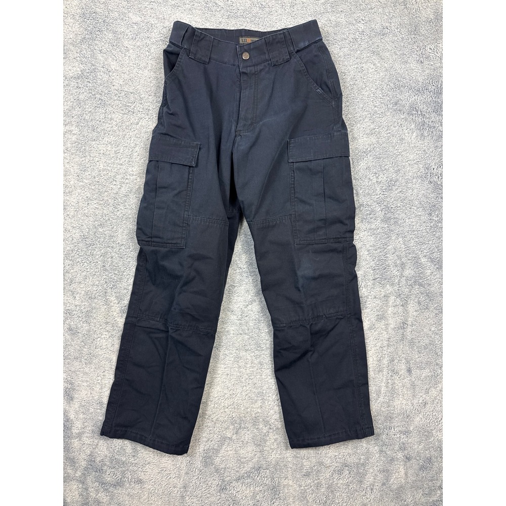 5.11 Tactical Womens 8 Navy Blue Cargo Pants Ripstop Utility Workwear